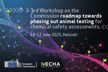 Third workshop to discuss the roadmap to phase out animal testing for chemical safety assessments/